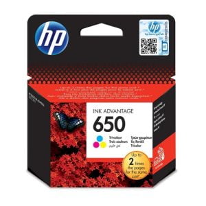 HP 650 TRICOLOR INK ADVANTAGE CARTRIDGE